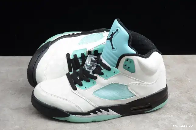 MaikeSneakers Green Jordan 5 Air CN2932-100 Island 0518